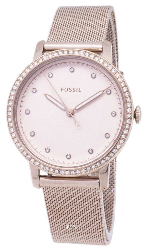 Fossil Neely Quartz Diamond Accent ES4364 Women's Watch