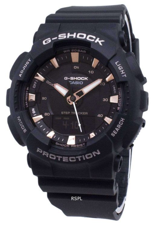 Casio G-Shock S Series GMA-S130PA-1A GMAS130PA-1A Step Tracker 200M Women's Watch
