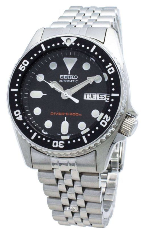 Refurbished Seiko Automatic SKX013K2 SKX013 SKX013K Divers 200M Men's Watch