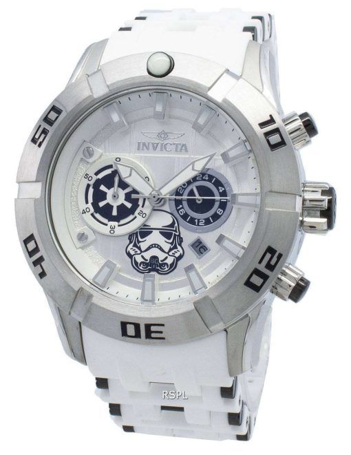 Invicta Star Wars Stormtrooper 26552 Chronograph Quartz 100M Men's Watch