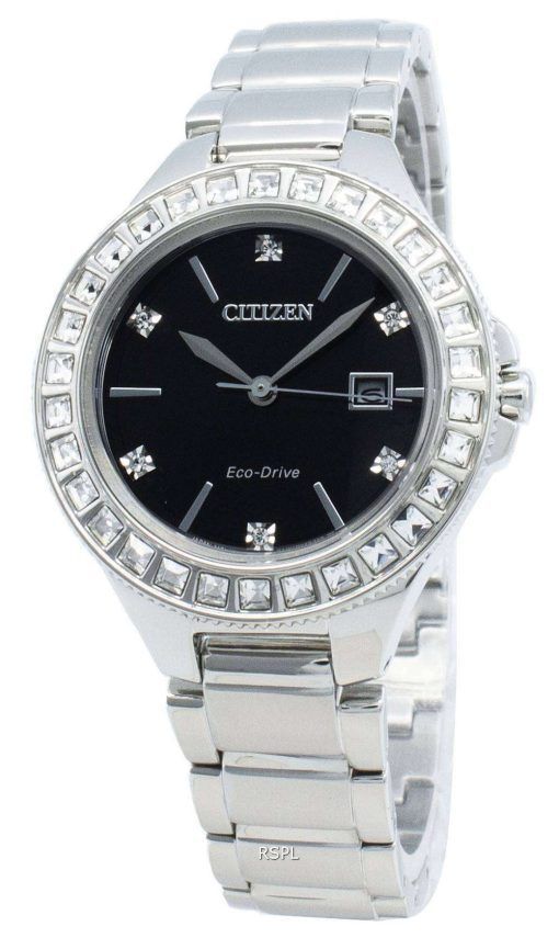 Citizen Silhouette FE1190-53E Diamond Accents Eco-Drive Women's Watch