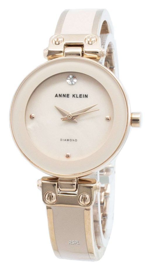 Anne Klein 1980BMRG Diamond Accents Quartz Women's Watch
