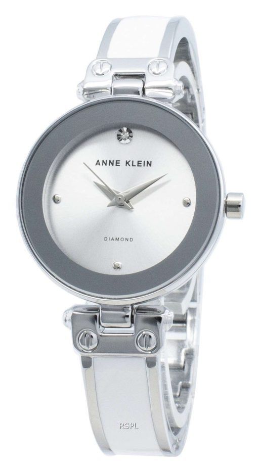 Anne Klein 1981WTSV Diamond Accents Quartz Women's Watch
