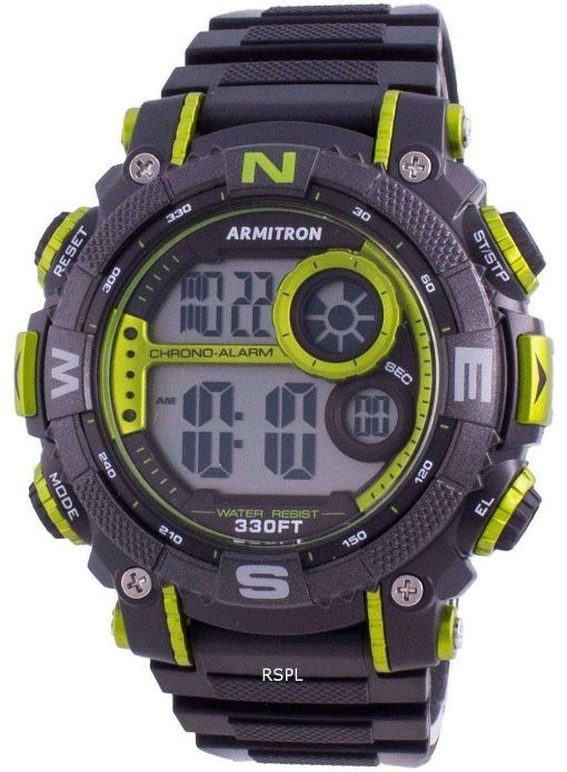 Armitron Sport 408284LGN Quartz Compass Men's Watch