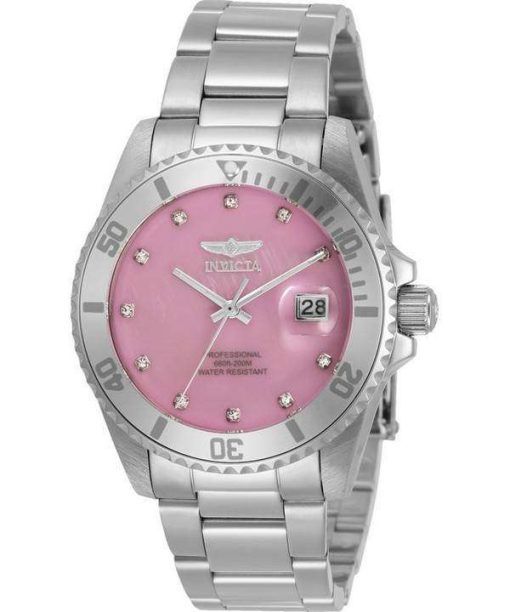 Invicta Angel Professional 30940 Quartz Diamond Accents Women's 200M Watch