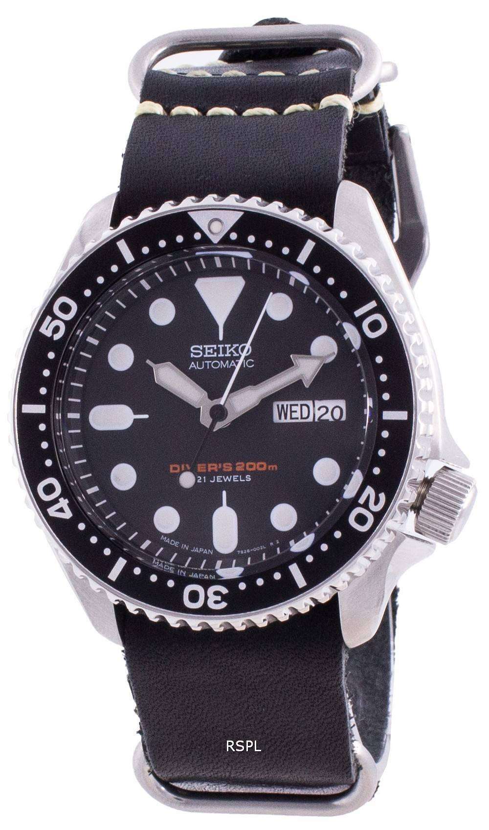 Seiko Automatic Divers SKX007J1-var-LS19 200M Japan Made Mens Watch -  