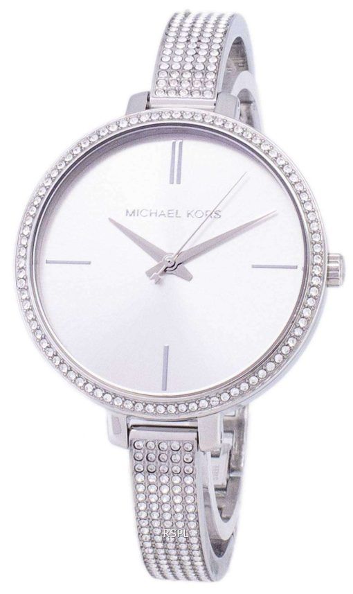 Refurbished Michael Kors Jaryn Quartz Diamond Accents MK3783 Womens Watch