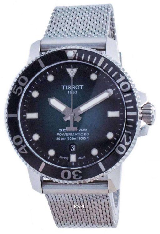Tissot Seastar 1000 Powermatic 80 Divers Automatic T120.407.11.091.00 T1204071109100 300M Mens Watch