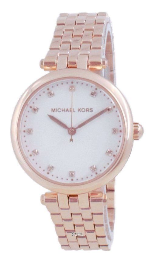 Michael Kors Darci Diamond Accents Rose Gold Quartz MK4568 Womens Watch
