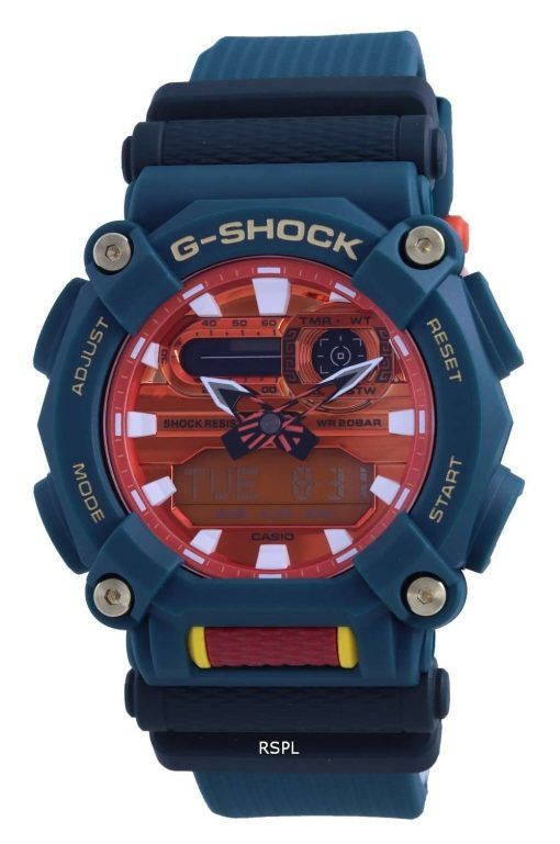 Casio G-Shock Far East Pop Special Colour Analog Digital GA-900DBR-3A GA900DBR-3 200M Mens Watch