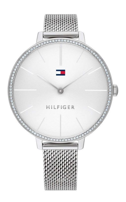 Tommy Hilfiger Kelly Crystal Accents Stainless Steel Quartz 1782113 Womens Watch