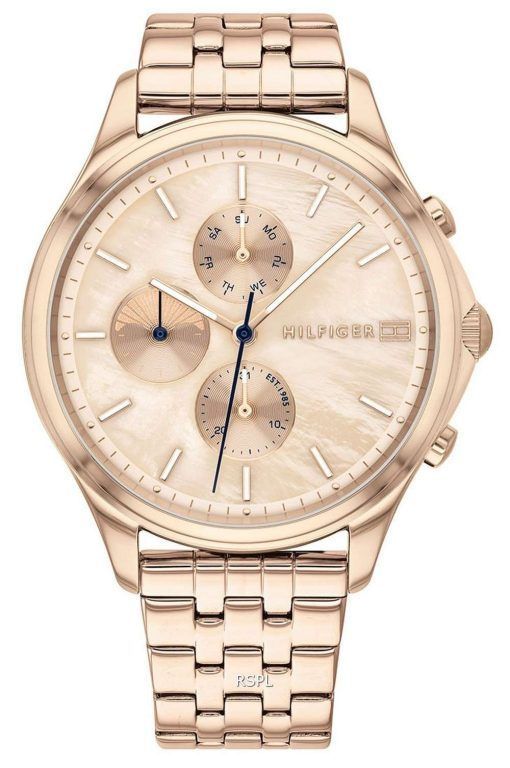 Tommy Hilfiger Whitney Rose Gold Tone Stainless Steel Quartz 1782120 Womens Watch
