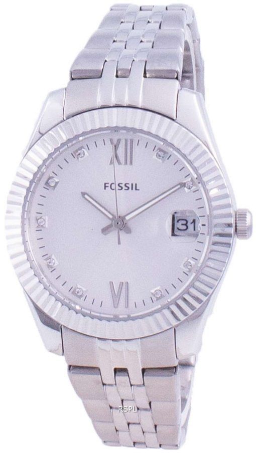 Fossil Scarlette Mini Stainless Steel Crystal Quartz ES4897 Womens Watch