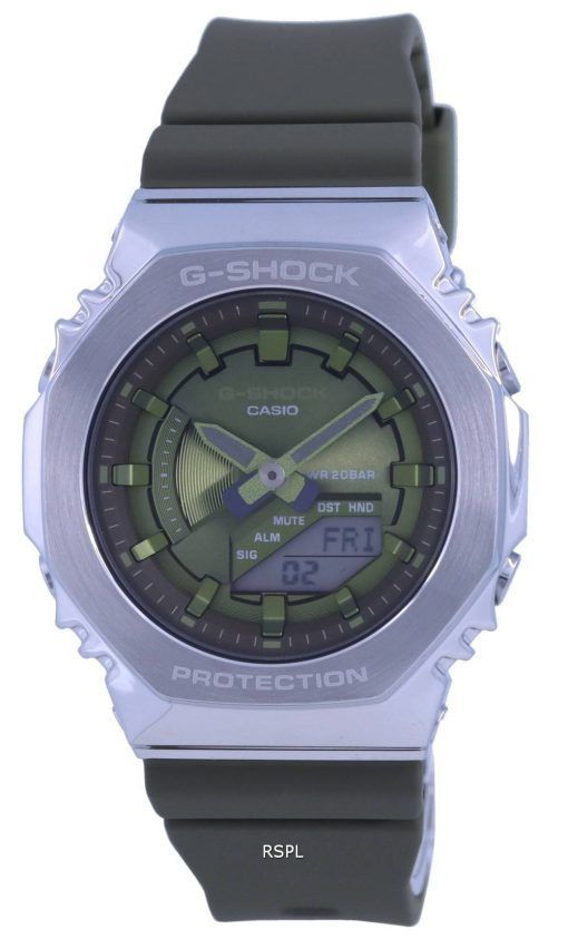 Casio G-Shock World Time Resin Strap Analog Digital GM-S2100-3A GMS2100-3 200M Womens Watch