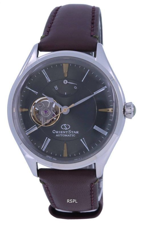 Orient Star Open Heart Green Dial Automatic RE-AT0202E00B Mens Watch
