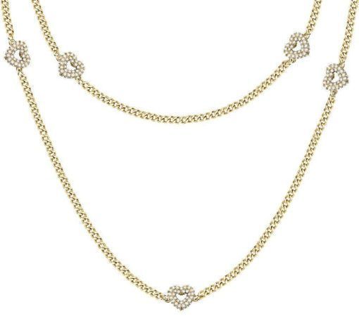 Morellato Incontri Gold Tone Stainless Steel SAUQ03 Womens Necklace