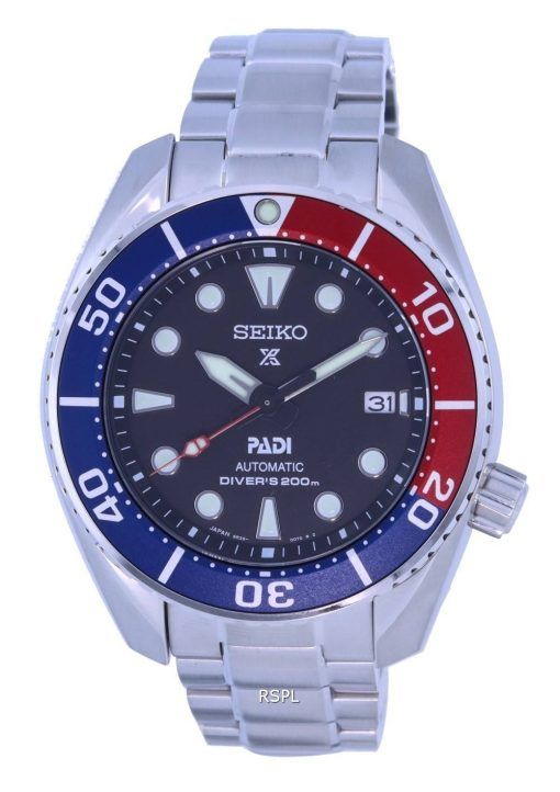Seiko Prospex PADI Sumo Special Edition Automatic Divers SPB181 SPB181J1 SPB181J 200M Mens Watch