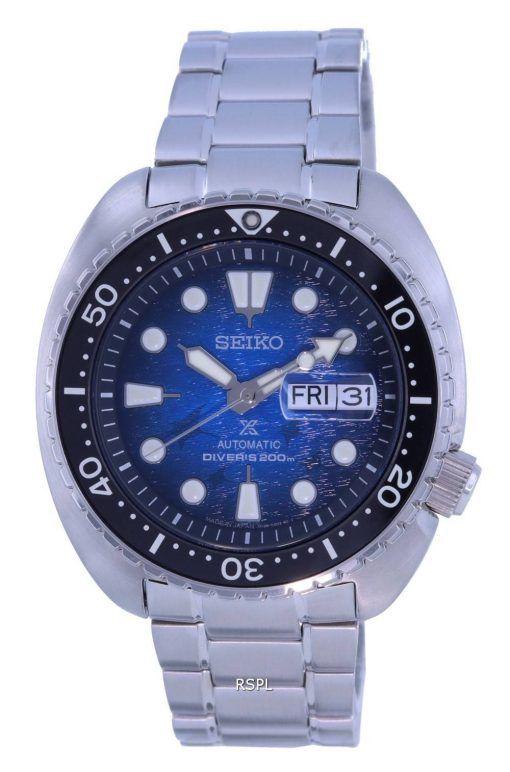 Seiko Prospex King Turtle Save The Ocean Special Edition Automatic Divers SRPE39 SRPE39J1 SRPE39J 200M Mens Watch