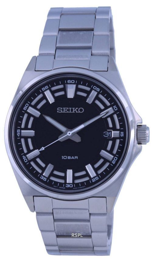 Seiko Sports Quartz SUR505 SUR505P1 SUR505P 100M Mens Watch