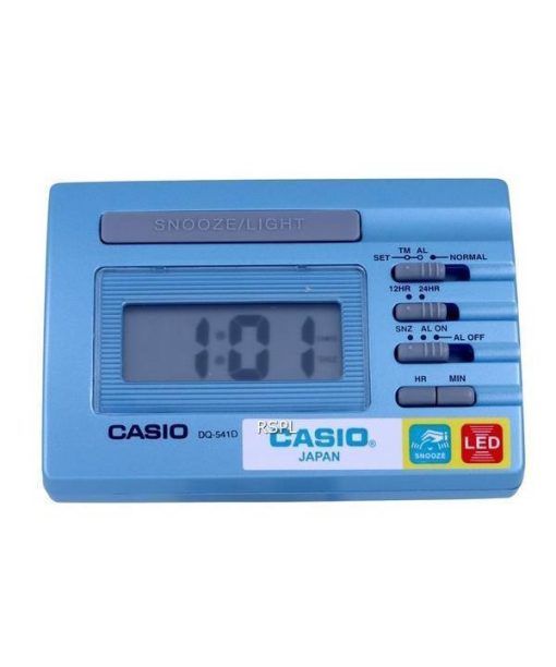 Casio Digital Silicone Alarm DQ-541D-2R.G DQ541D-2 Table Clock