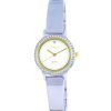 Citizen Crystal Accents Stainless Steel White Dial Quartz EJ6134-50A.G Womens Watch