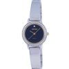 Citizen Crystal Accents Stainless Steel Black Dial Quartz EJ6134-50E.G Womens Watch