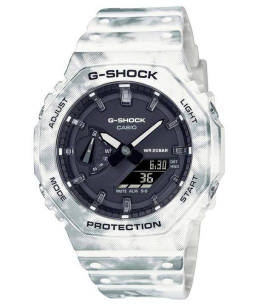 Casio G-Shock Analog Digital Black Dial Quartz GAE-2100GC-7A GAE2100GC-7 200M Mens Watch