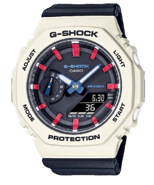 Casio G-Shock Resin Analog Digital GMA-S2100WT-7A2 GMAS2100WT-7 200M Womens Watch