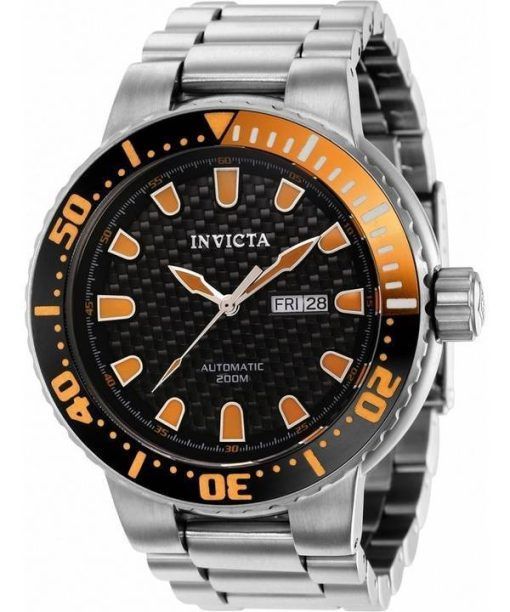 Invicta Pro Diver Black Dial Automatic Diver's 37440 200M Men's Watch