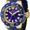 Invicta Pro Diver Silicone Black Dial Quartz 37740 Diver's 200M Men's Watch