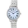 Citizen Classic Eco-Drive Coin Edge Stainless Steel Silver Dial EM1050-56A Women's Watch
