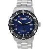 Zeppelin Eurofighter Typhoon Stainless Steel Blue Dial Automatic Diver's 7268M3set 200M Men's Watch With Extra Strap