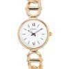 Fossil Carlie Rose Gold Tone Stainless Steel Silver Dial Quartz ES5273 Womens Watch