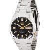 Seiko 5 Stainless Steel Black Dial 21 Jewels Automatic SNKF17J1 Mens Watch