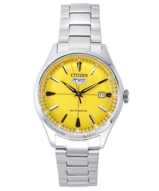 Citizen C7 Stainless Steel Yellow Dial Automatic NH8391-51Z Men's Watch